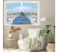 Tenda Finestra Cucina 155 x 110 cm Si Chiude da Sola, Rete Fine, Chiusura Automatica Zanzariera Finestra Zanzariera Personalizzabile per di Multi Tipi, Bianco