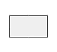 Tenda for proiettore for ufficio domestico 16:9 semplice KTV 60 72 84 100 120 150 pollici Schermo di visualizzazione Ornamenti for la camera da letto della casa(60 inch)