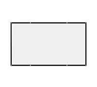 Tenda for proiettore for ufficio domestico da 60, 72, 84, 100, 120, 150 pollici, 16:9, semplice schermo for KTV, ornamenti for la camera letto della casa(120 inch)