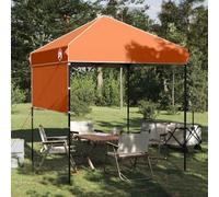 Tenda Gazebo Arancione 194 x 194 x 251 cm Tessuto