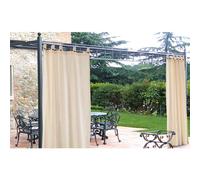 Tenda Gazebo 160 x 270 Cotone color Ecru' Fissaggio a Bretelle terrazzo giardino