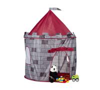 Tenda gioco per bambini a castello 0,8 kg 2 finestre Tenda a forma di castello
