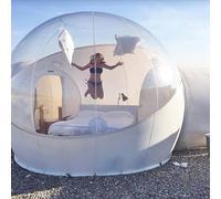 Tenda gonfiabile a bolle, Tenda a bolle gonfiabile trasparente con soffiatore d'aria in PVC, diverse dimensioni for campeggio all'aperto, osservazione delle stelle(5m)