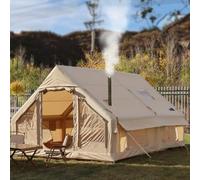 Tenda gonfiabile per 4 - 6 persone, 4 stagioni, impermeabile, pop-up, con foro per cric da 3000 mm, antivento, montaggio rapido, ideale per campeggio all'aperto e avventure