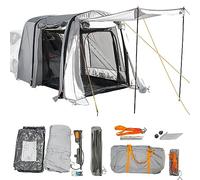 Tenda gonfiabile per camper, tenda portatile per portellone posteriore con borsa per il trasporto, tessuto Oxford impermeabile e protezione solare, installazione rapida per avventure all'aperto