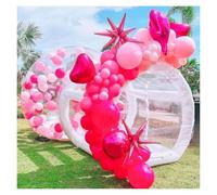 Tenda gonfiabile trasparente, Tenda a bolle gonfiabile trasparente Tenda in PVC Tenda a bolle con ventilatore for matrimoni in festa Cupola trasparente for feste in campeggio in famiglia Osservare le