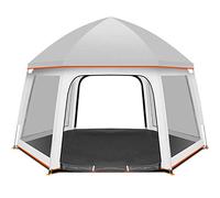 Tenda Impermeabile a Pop-up Automatica per 3-5 Persone, Tenda da Campeggio Facile da Campeggio Leggera per Viaggiare Ogni barbacele per Un istante per la Pesca del Sole.