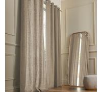 Tenda in lino con occhielli, Private Beige 140 x 220 cm