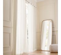 Tenda in lino con occhielli, Private Bianco 140 x 180 cm