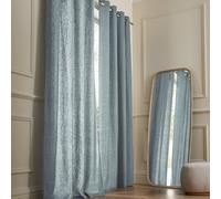 Tenda in lino con occhielli, Private Blu 140 x 180 cm