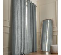 Tenda in lino con occhielli, Private Verde 140 x 180 cm