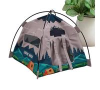 Tenda in miniatura per bambola - minuscola 12 cm, rifugio per giocare, giocattolo realistico per mobili finti, mini installazione decorativa | accessorio per tenda per casa delle bambole per b