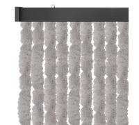 Tenda in ratina 120 x 220 cm Unistreifen Grau