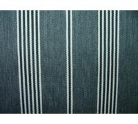 Tenda in Tessuto Ticking Cotone Misto Righe Spina di Pesce, Multicolore