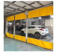 Tenda In Vinile Per Esterni Per Patio, Tende Divisorie Per Garage Per Aree Di Lavoro, Tenda Divisoria In Telone Con Occhielli, Teloni Resistenti Per Pergolato, Portico(Yellow-B,2.4x4m/7.2x13.1ft)