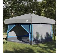 vidaXL Tenda Interna con Tetto Blu e Grigio 300 x 300 x 250 cm,