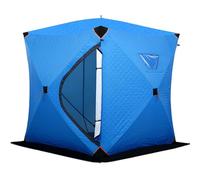 Tenda invernale da pesca sul ghiaccio, isolata, pop-up, termica, per campeggio all'aperto, resistente al gelo, con borsa per il trasporto