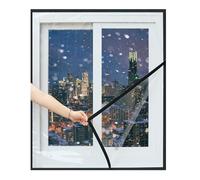 Tenda isolante termica autoadesiva resistente alle intemperie, pellicola trasparente per finestre, coperture per mantenere il freddo fuori dalla tempesta calda in inverno e fresca in estate