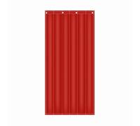 Tenda isolante termica resistente, 100 x 220 cm, per garage, soffitta e magazzino, insonorizzata, soluzione temporanea per porte temporanee per il massimo isolamento
