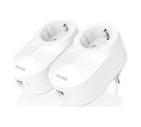 TENDA - Kit Adattatore Powerline Gigabit AV1000 Colore Bianco