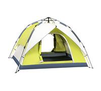 tenda, La tenda si apre automaticamente, tende da campeggio, tende da spiaggia, 3-4 persone e protezione, tende familiari, escursioni in campeggio all'aperto.-blu1(Lightgreen)