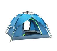 tenda, La tenda si apre automaticamente, tende da campeggio, tende da spiaggia, 3-4 persone e protezione, tende familiari, escursioni in campeggio all'aperto.-blu1(Blue1)