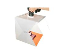 Tenda lampadaria pieghevole - RNCYN - Dimensioni 40x40x42,5 cm - Design pieghevole e portatile - 2 strisce LED integrate