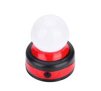 Tenda Lanterna da Campeggio Esterna LED Torcia Tenda con Magnete Base d'acqua per Escursioni di Emergenza Campeggio Pesca(Rosso)