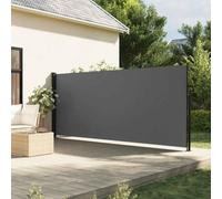 Tenda Laterale Estensibile, Antracite 180x300 cm, in Poliestere e Metallo, Frangivista Balcone e Separe da Esterno, Impermeabile e UV Resistente, per Giardino e Patio