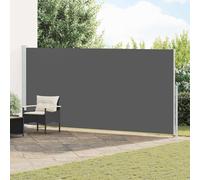 vidaXL Tenda laterale retrattile 100% poliestere ferro acciaio, Tenda da sole regolabile, awning moderno per esterni, rifugio giardino, schermatura flessibile per la tua terrazza