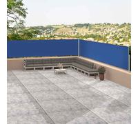 Tenda Laterale Retrattile Blu 117x1200 cm