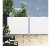vidaXL Tenda laterale retrattile per patio 140x1200 cm Crema