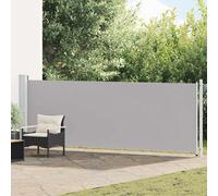 vidaXL Tenda Laterale Retrattile per Patio 140x600 cm Grigio
