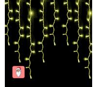 Tenda LED 228 Luci Bianco Caldo 3x0,9 m Prolungabile IP44 - Nataluna