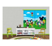 Tenda leggera - Disney - Topolino - Bianco - Sintetico - 180x160cm - Occhielli