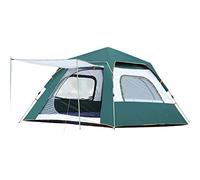 Tenda Leggera Esterna Portatile a Doppio Strato per 5-6 Persone, Pop-up Tenda Waterproof Sun Shade Anti UV per la Spiaggia/Escursioni/Zaino in Spalla/Pesca istantanea 4 Stagioni Shelter