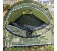 Tenda leggera resistente agli strappi, perfetta per avventure solitarie in varie condizioni (verde)