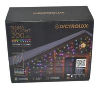 Tenda luci a led multicolore Ice Light 200 Led RGB color controllo tramite app