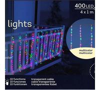 Tenda Luci di Natale 420 LED Multicolore 4 X 1 mt