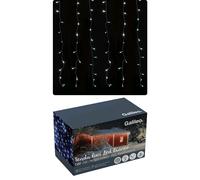 TENDA LUMINOSA DI NATALE LUCI PER ESTERNO 120 LED BIANCO