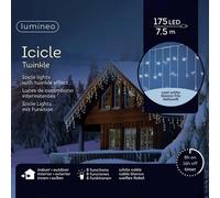 LUCI DI NATALE A TENDA 175 LED BIANCO FREDDO