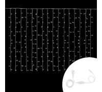 Tenda luminosa 2 metri 160 MaxiLed Reflex Professionale Bianco Freddo fisso e intermittente prolungabile altezza 160cm da esterno Wisdom