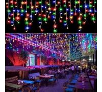 Tenda luminosa 200x150cm da 210 LED Multicolor per uso interno esterno IP44