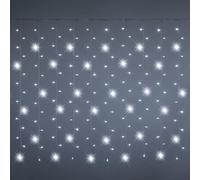 Tenda Luminosa 6x0,8m 240 LED Natale Luce bianca + Flash Freddo Prolungabile [EEK: F]