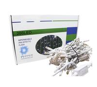 Tenda Luminosa Da Esterno Professionali 200 Luci 3M X 1M Colore Bianco Freddo Ef