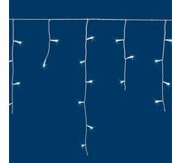 Tenda luminosa Ice Light 180 LED 8 giochi di luce bianco freddo 768x60 cm Bianco freddo