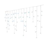 LUCI DI NATALE A TENDA 175 LED BIANCO FREDDO