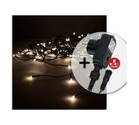 Tenda Luminosa LED EDM 71481 Easy-Connect 1,8 W Luce calda Bianco Caldo 2 x 1