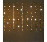 Tenda Luminosa luci natalizie 128 maxi LED da esterno 3mt x 0,80 prolungabile [EEK: A]