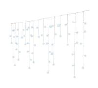 LUCI DI NATALE A TENDA 175 LED BIANCO FREDDO